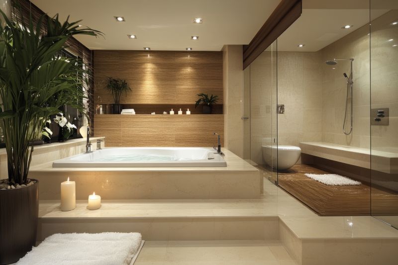 Elegant Bathtub Setup